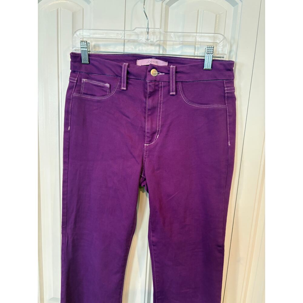 Joes‎ Jeans Purple Flawless High Rise Honey Curvy Cropped Boot Jeans Size 29 - Picture 3 of 8